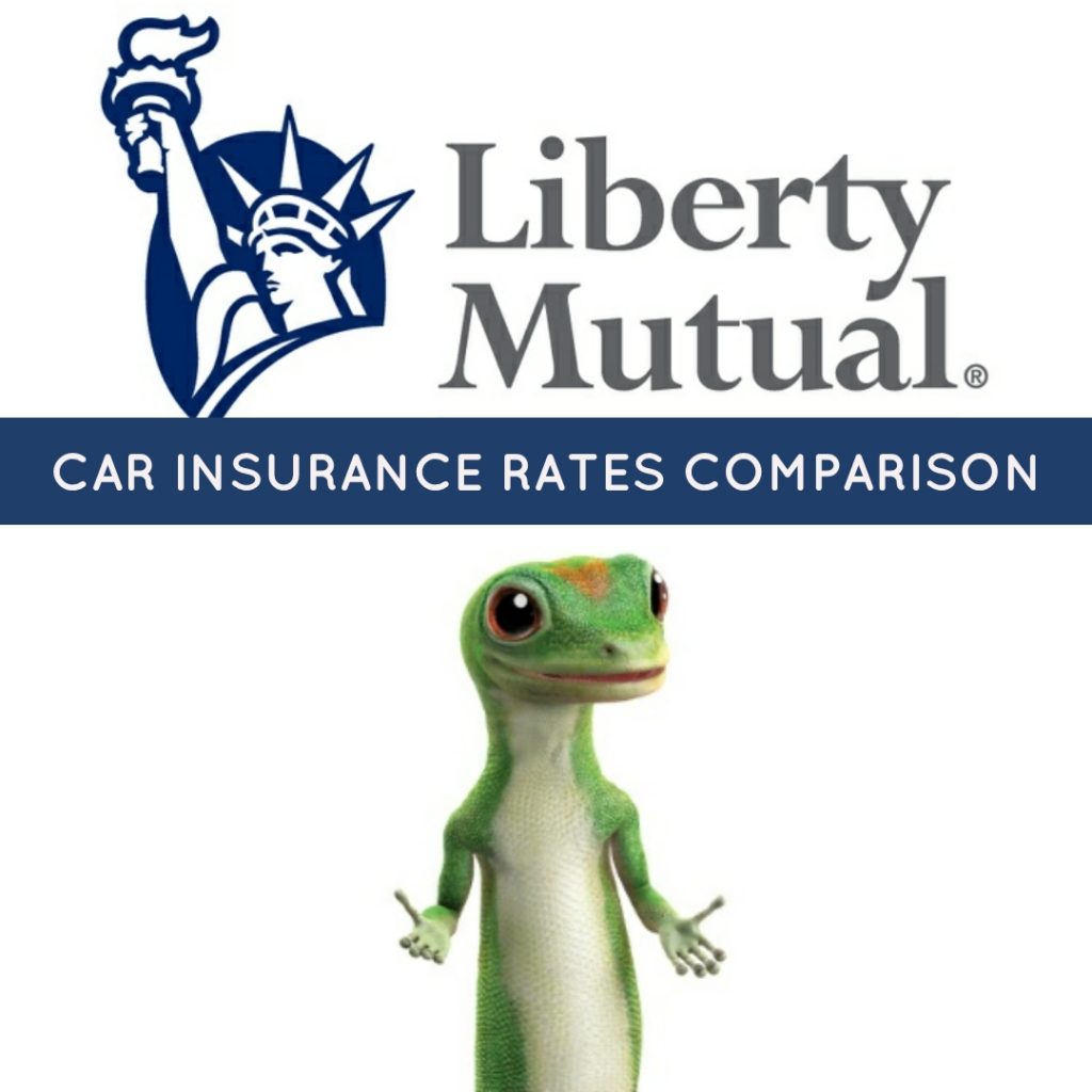 Liberty Mutual Auto insurance rates comparison  