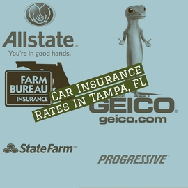 Average Car Insurance Rates in Tampa